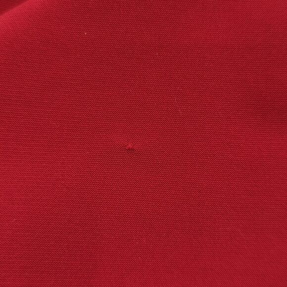 A’GACI Y2K Red Bodycon Asymmetrical Open Back Mesh Sleeve Mini Dress Size Small - Picture 7 of 8